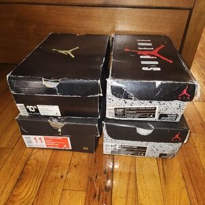 Jordan Retro Empty Boxes
